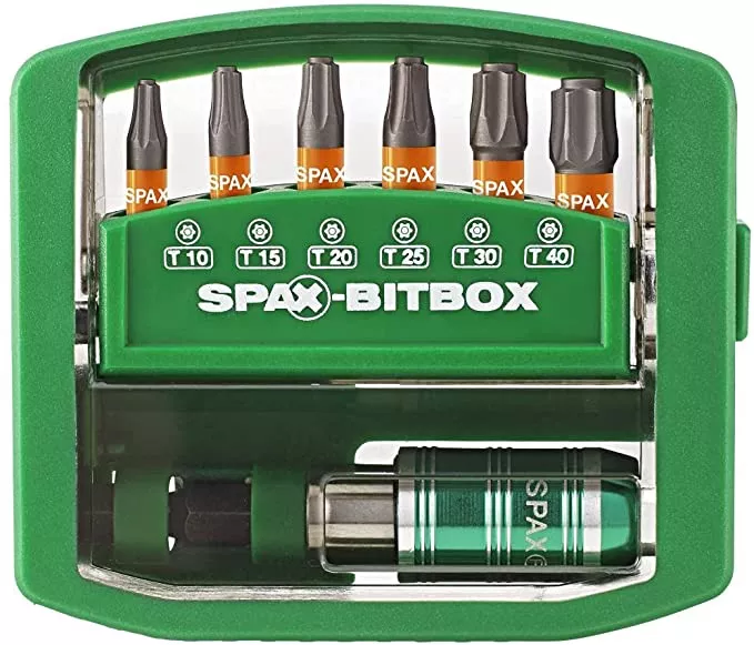 Porte embouts SPAX - T-STAR Plus - 6 embouts 25 mm - 4000007899019