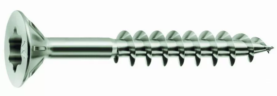 Vis à bois MUSTAD Panelvit - Torx - Ø5x80 mm - Filetage partiel fraisante - Boite de 200 - PFACXP500800C8C