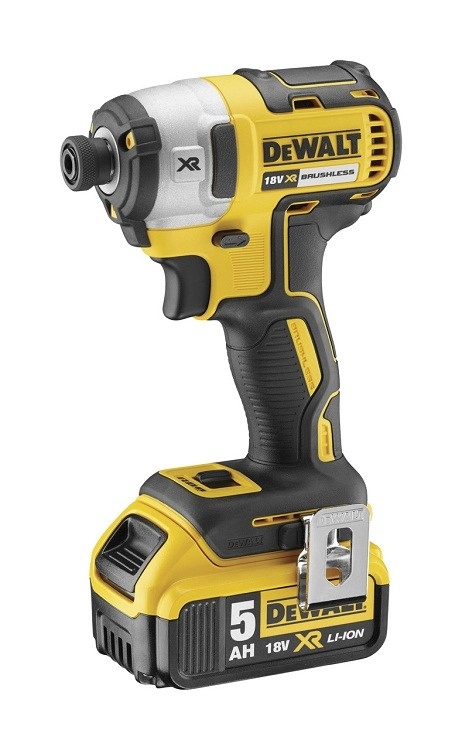 Visseuse à chocs DEWALT Brushless 18V 5.0Ah - 2 Batteries, chargeur, coffret - DCF887P2