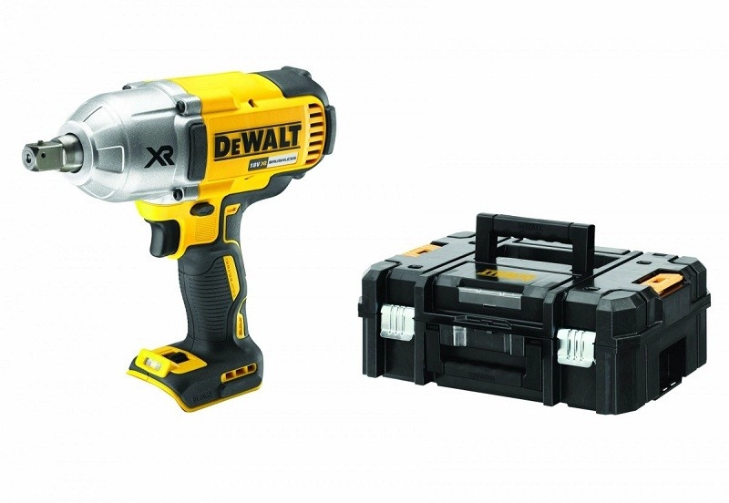 Boulonneuse à chocs DEWALT 18V 480 Nm - Sans batterie ni chargeur - En coffret T-STAK - DCF899NT