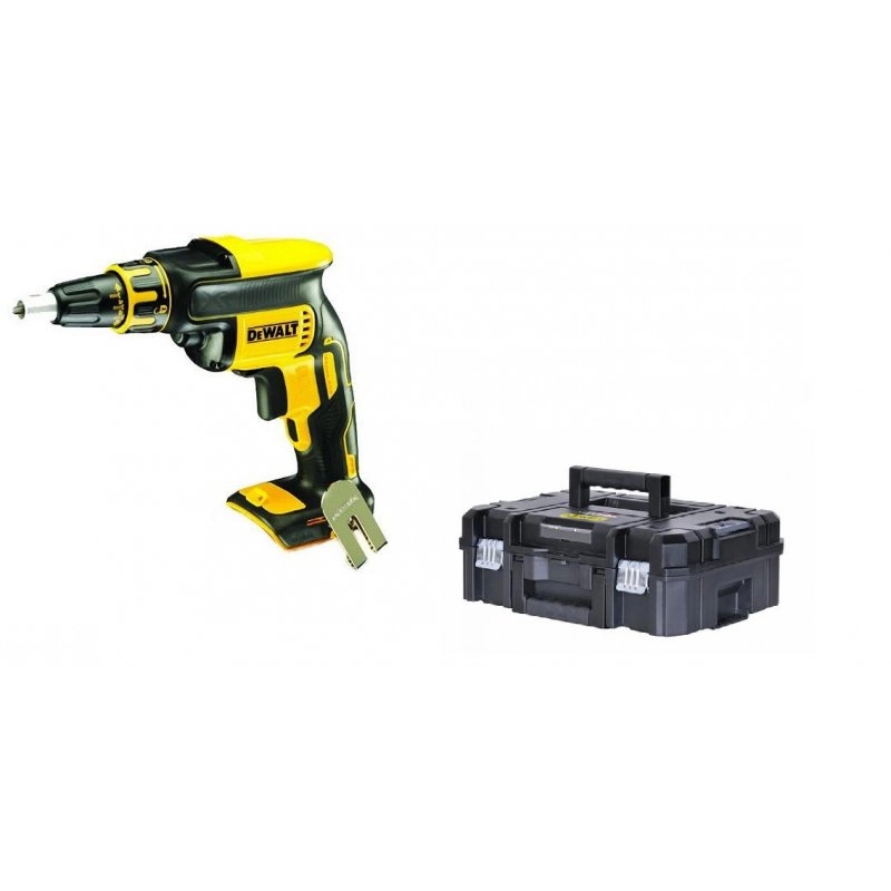 Visseuse plaque de plâtre DEWALT 18V XR - Sans batterie ni chargeur - En coffret T-STAK - DCF620NT