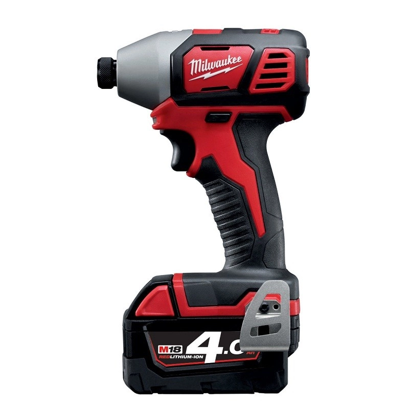 Visseuse à chocs MILWAUKEE M18 BID-402C 18V + 2 batteries, chargeur, en coffret - 4933443580