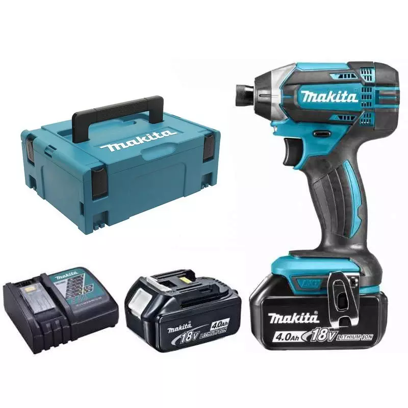 Visseuse à chocs 18V LXT 4.0 Ah 165 Nm - MAKITA - avec 2 batteries, chargeur, MakPac - DTD152RMJ