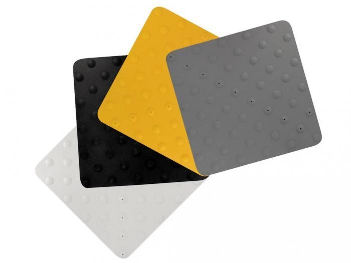 Dalles podotactiles DINAC Dinalert - Gris DV10 TPU - 975 x 412 mm - 102225D