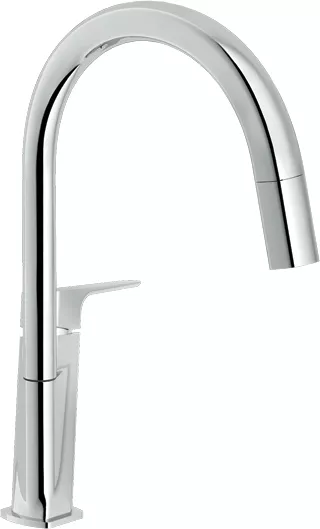 Mélangeur de cuisine NOBILI Acquaviva - avec douchette - VV103127CR