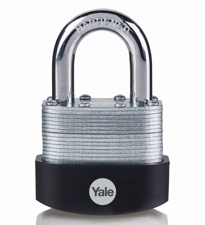 Cadenas acier laminé YALE - 50 mm - 3 clés - 24313000