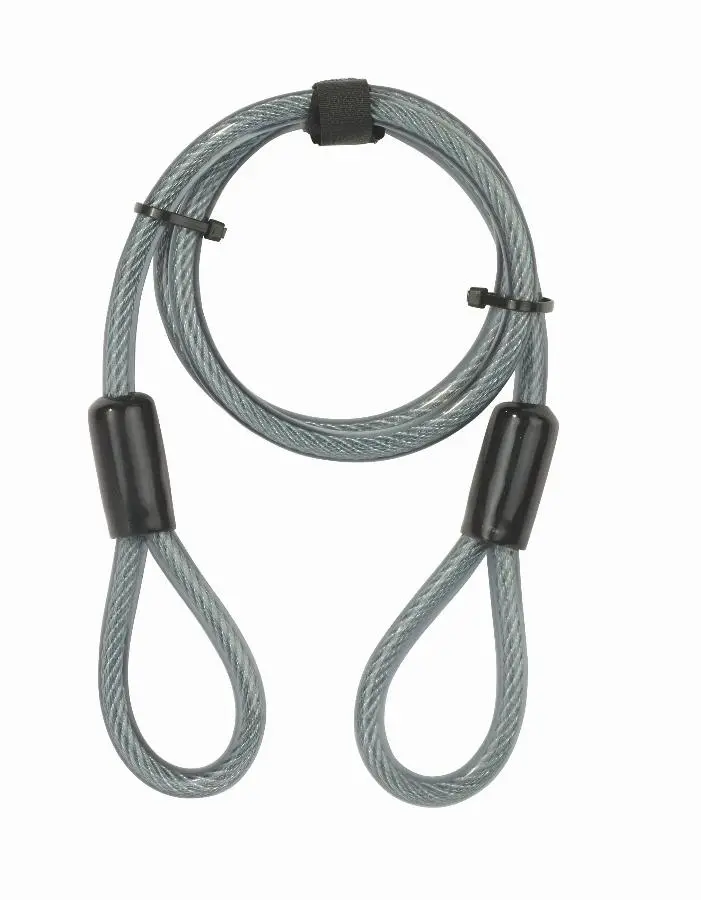 Câble antivol à boucle YALE - L 120 cm Ø 10 mm - 23883000
