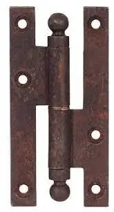 Paumelle 5174 bis DUBOIS SAS - 110x55 mm - Droite - Fer rouillé ciré - 288155