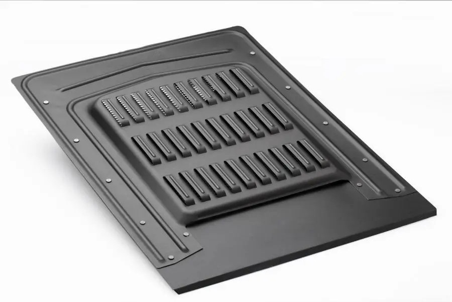 Chatière Integra VM building - anthra-zinc - 355 x 310 mm - 210679000