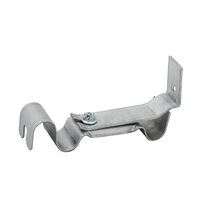 Crochet pour gouttière demi-ronde de 25 VM Building - galvanisé - mat - 220003063