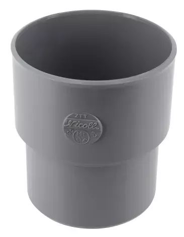 Manchette de réparation NICOLL pour tube non prémanchonné PVC - mâle-femelle diamètre - Ø 40mm - ZTT