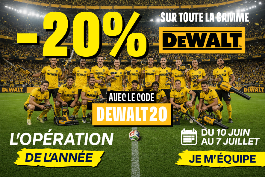op&eacute;ration DEWALT
