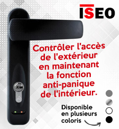 Poign&eacute;e de commande &eacute;lectronique Trim Tronic ISEO